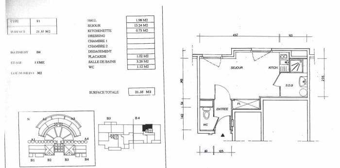 Image 6 sur 6 - Appartement  ·  Location · Dijon (21000) · 1 pièce · 21m²