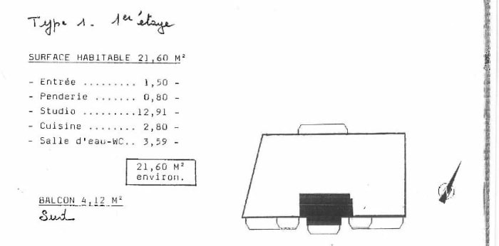 Image 6 sur 6 - Appartement  ·  Location · Dijon (21000) · 1 pièce · 23m²