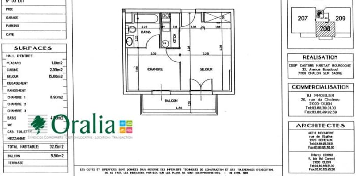 Image 9 sur 9 - Appartement  ·  Location · Dijon (21000) · 2 pièces · 32m²