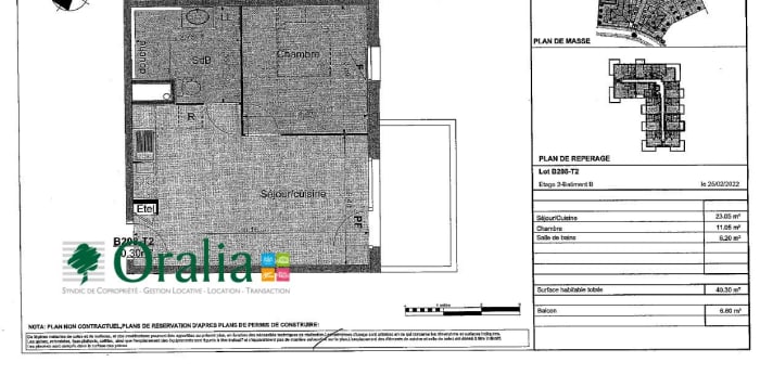 Image 6 sur 9 - Appartement  ·  Location · Chevigny St Sauveur (21800) · 2 pièces · 40m²