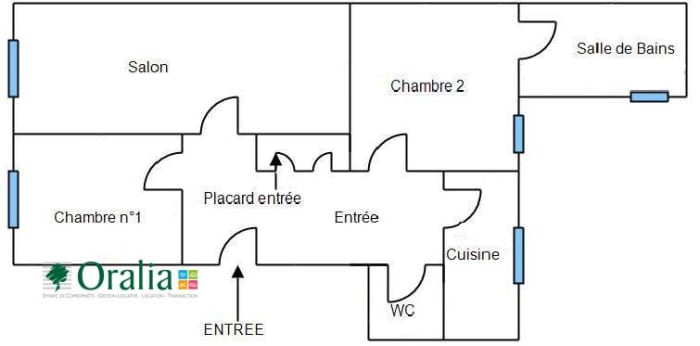 Image 14 sur 14 - Appartement  ·  Location · Dijon (21000) · 3 pièces · 54m²