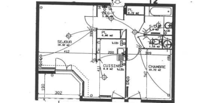 Image 9 sur 9 - Appartement  ·  Location · Meylan (38240) · 2 pièces · 53m²
