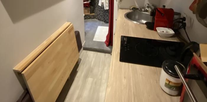 Image 3 sur 8 - Appartement  ·  Location · Paris (75018) · 1 pièce · 19m²