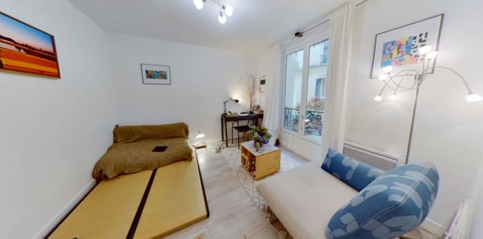 Image 7 sur 8 - Appartement  ·  Location · Paris (75018) · 1 pièce · 19m²