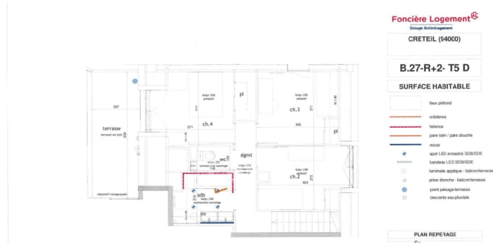 Image 2 sur 2 - Appartement  ·  Location · Creteil (94000) · 5 pièces · 84m²