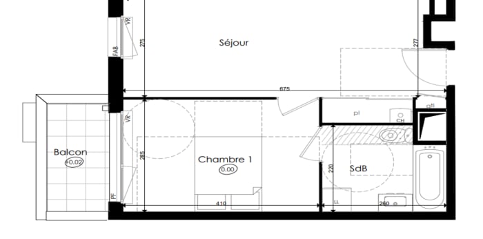 Image 10 sur 10 - Appartement  ·  Location · Chenove (21300) · 2 pièces · 41m²