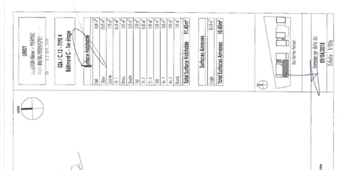Image 3 sur 8 - Appartement  ·  Location · Lyon 08 (69008) · 4 pièces · 91m²