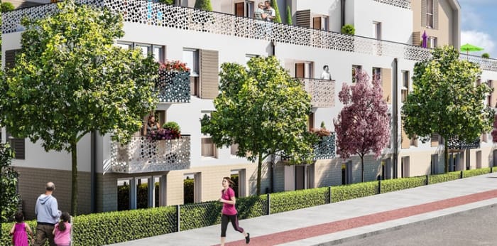 Image 1 sur 5 - Appartement  ·  Location · Aubergenville (78410) · 2 pièces · 40m²