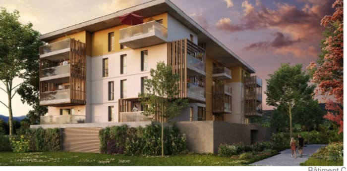 Image 1 sur 2 - Appartement  ·  Location · Cluses (74300) · 2 pièces · 42m²
