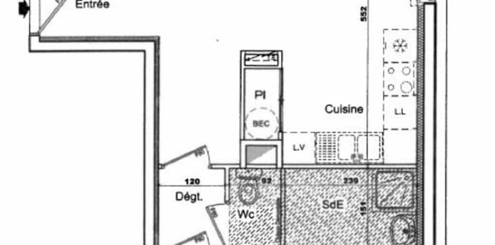 Image 5 sur 5 - Appartement  ·  Location · St Sebastien Sur Loire (44230) · 2 pièces · 48m²