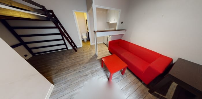 Image 5 sur 5 - Appartement  ·  Location · Bordeaux (33000) · 1 pièce · 19m²