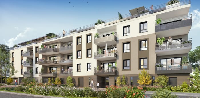 Image 1 sur 3 - Appartement  ·  Location · Aix Les Bains (73100) · 2 pièces · 45m²