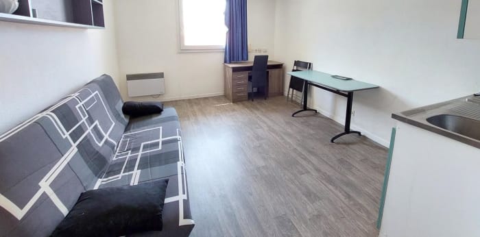 Image 1 sur 2 - Appartement  ·  Location · Bordeaux (33800) · 1 pièce · 19m²