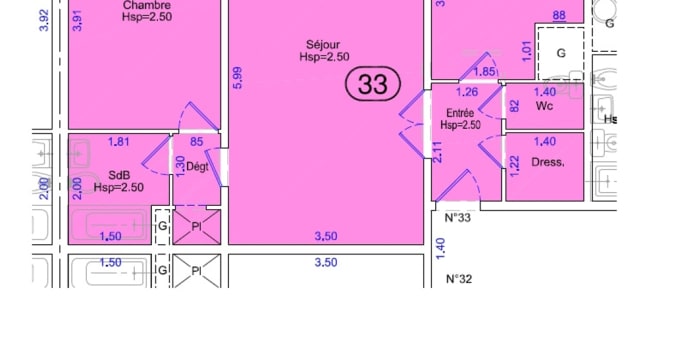Image 3 sur 3 - Appartement  ·  Vente · Palaiseau (91120) · 2 pièces · 50m²