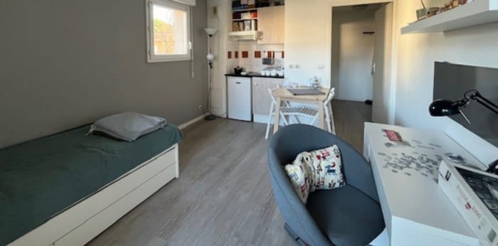 Image 2 sur 4 - Appartement  ·  Vente · Talence (33400) · 1 pièce · 22m²