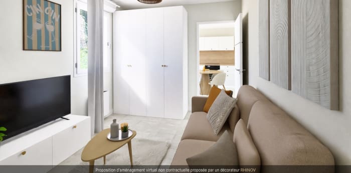Image 3 sur 10 - Appartement  ·  Vente · Martigues (13500) · 1 pièce · 28m²