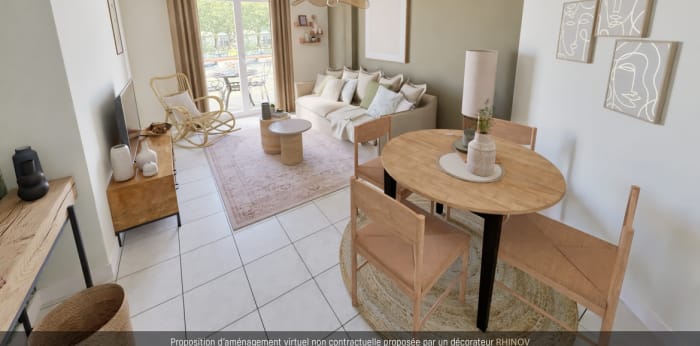 Image 2 sur 10 - Appartement  ·  Vente · Nantes (44300) · 3 pièces · 66m²