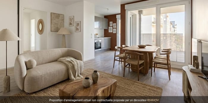 Image 1 sur 11 - Appartement  ·  Vente · Cergy (95800) · 3 pièces · 60m²
