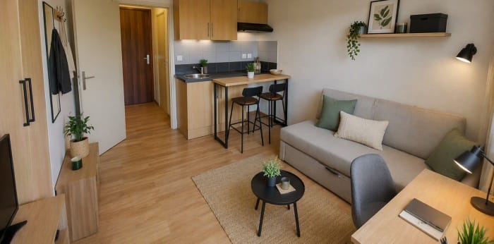 Image 3 sur 7 - Appartement  ·  Vente · St Saulve (59880) · 1 pièce · 15m²