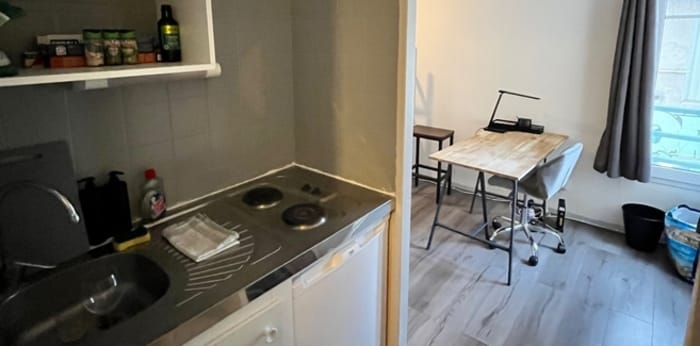 Image 3 sur 9 - Appartement  ·  Vente · Grenoble (38000) · 1 pièce · 23m²