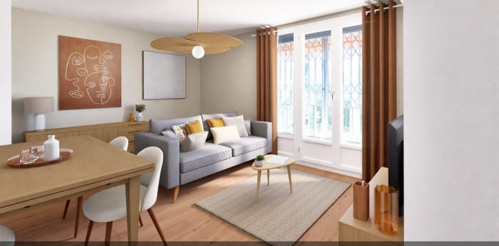 Image 4 sur 16 - Appartement  ·  Vente · Salon De Provence (13300) · 2 pièces · 50m²