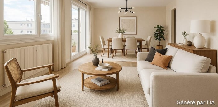 Image 3 sur 11 - Appartement  ·  Vente · Bischheim (67800) · 4 pièces · 79m²