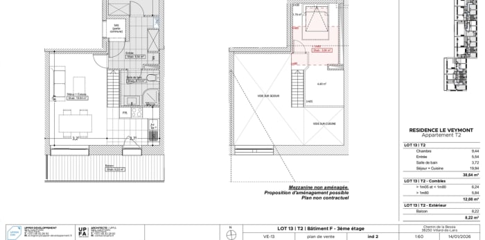 Image 4 sur 4 - Appartement  ·  Vente · Villard De Lans (38250) · 2 pièces · 39m²
