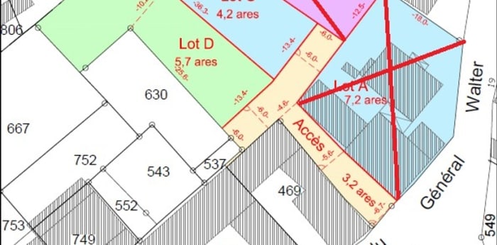 Image 2 sur 2 - Terrain  ·  Vente · Obenheim (67230) · 570m²