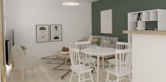 Image 1 sur 4 - Appartement  ·  Vente · Joue Les Tours (37300) · 2 pièces · 48m²