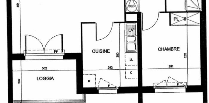 Image 9 sur 9 - Appartement  ·  Vente · St Herblain (44800) · 2 pièces · 47m²
