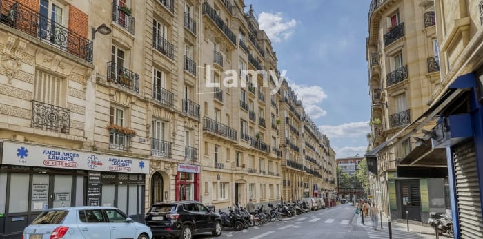 Image 9 sur 10 - Appartement  ·  Vente · Paris (75018) · 2 pièces · 35m²