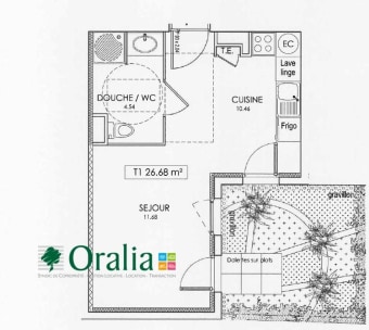 Image 2 - Appartement · Vaulx En Velin (69120) · 1 pièce · 27m²