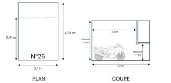 Image 3 - Parking/box · Paris (75012) · 1 pièce · 7m²