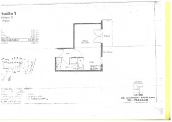 Image 2 - Appartement · Montpellier (34090) · 1 pièce · 22m²