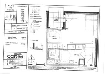 Image 2 - Appartement · Montpellier (34090) · 1 pièce · 31m²