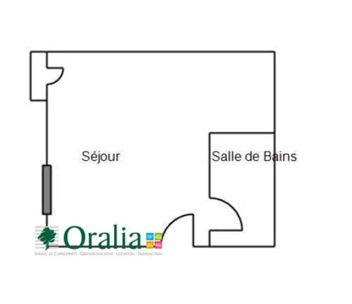 Image 5 sur 5 - Appartement  ·  Location · Dijon (21000) · 1 pièce · 16m²