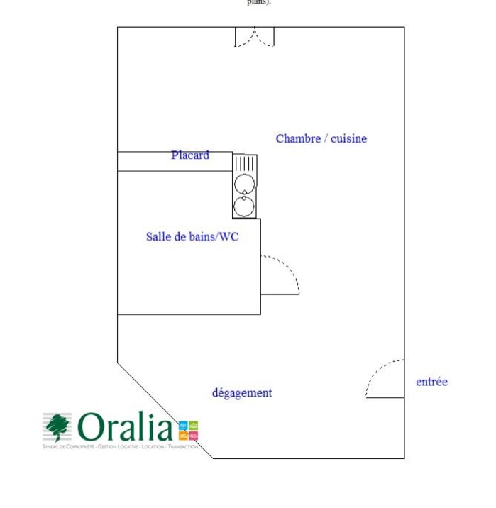 Image 7 sur 7 - Appartement  ·  Location · Dijon (21000) · 1 pièce · 20m²
