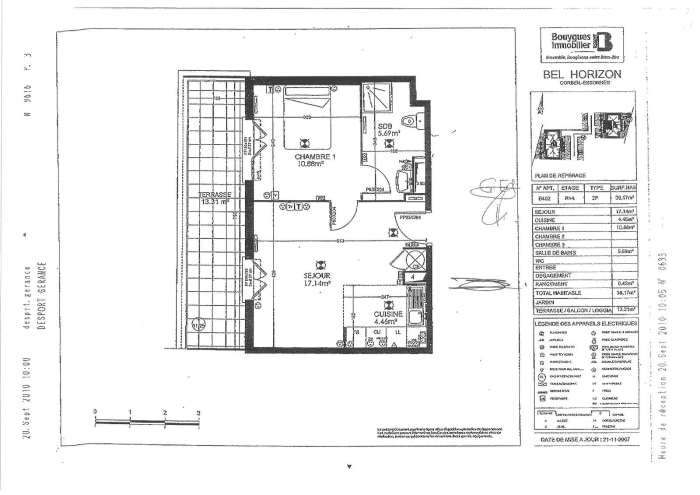 Image 5 sur 6 - Appartement  ·  Location · Corbeil Essonnes (91100) · 2 pièces · 38m²