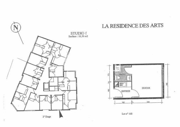 Image 5 sur 10 - Appartement  ·  Location · Montpellier (34000) · 1 pièce · 19m²