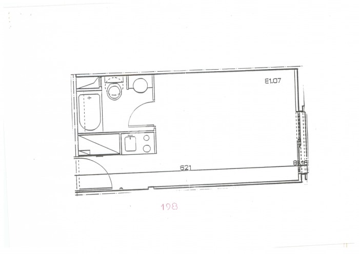 Image 2 sur 8 - Appartement  ·  Location · Montpellier (34000) · 1 pièce · 19m²