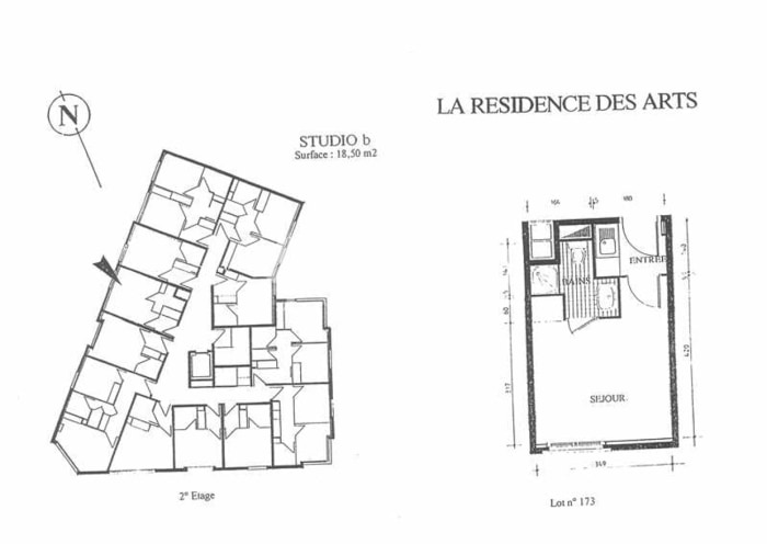 Image 5 sur 9 - Appartement  ·  Location · Montpellier (34000) · 1 pièce · 20m²