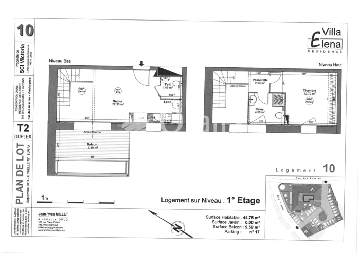 Image 2 sur 6 - Appartement  ·  Location · Vendargues (34740) · 2 pièces · 45m²