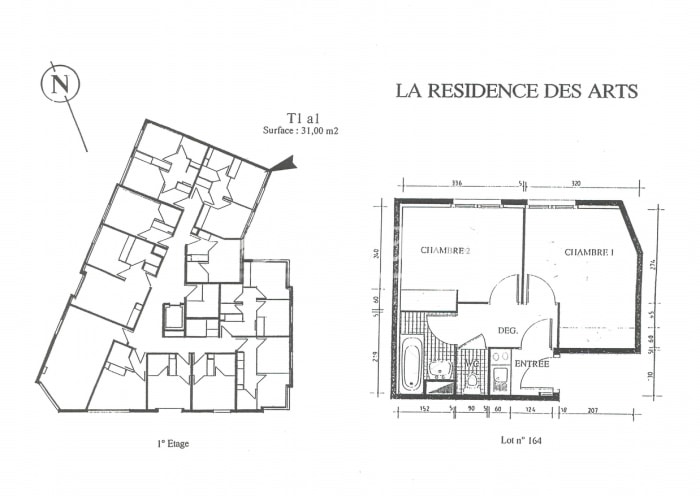 Image 2 sur 10 - Appartement  ·  Location · Montpellier (34000) · 1 pièce · 31m²