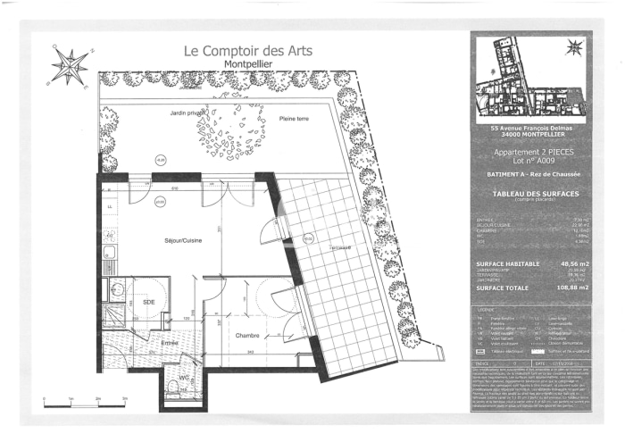 Image 2 sur 10 - Appartement  ·  Location · Montpellier (34000) · 2 pièces · 49m²