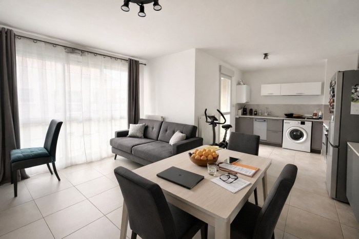 Image 1 sur 8 - Appartement  ·  Vente · Lozanne (69380) · 2 pièces · 47m²