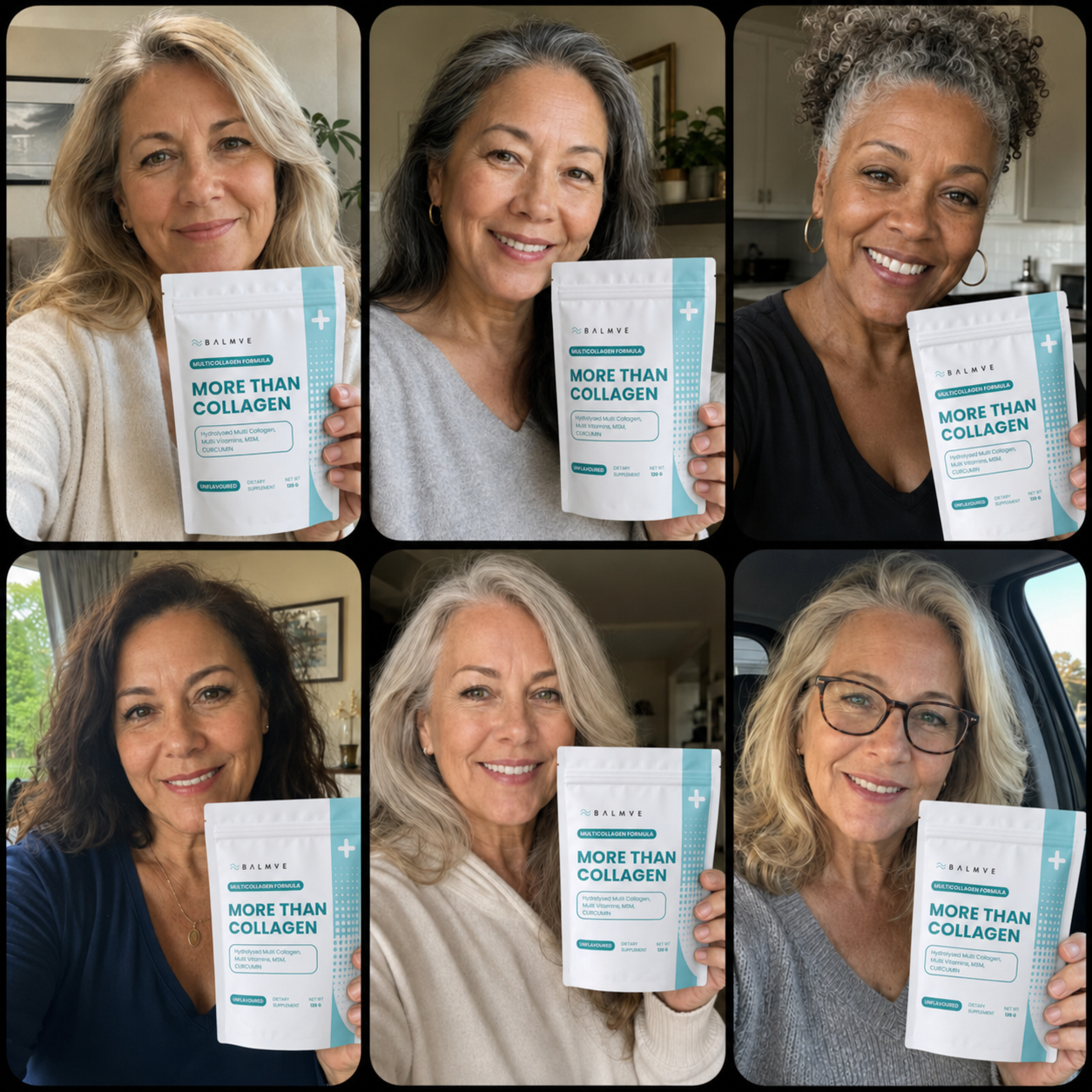 Women holding More Than Collagen