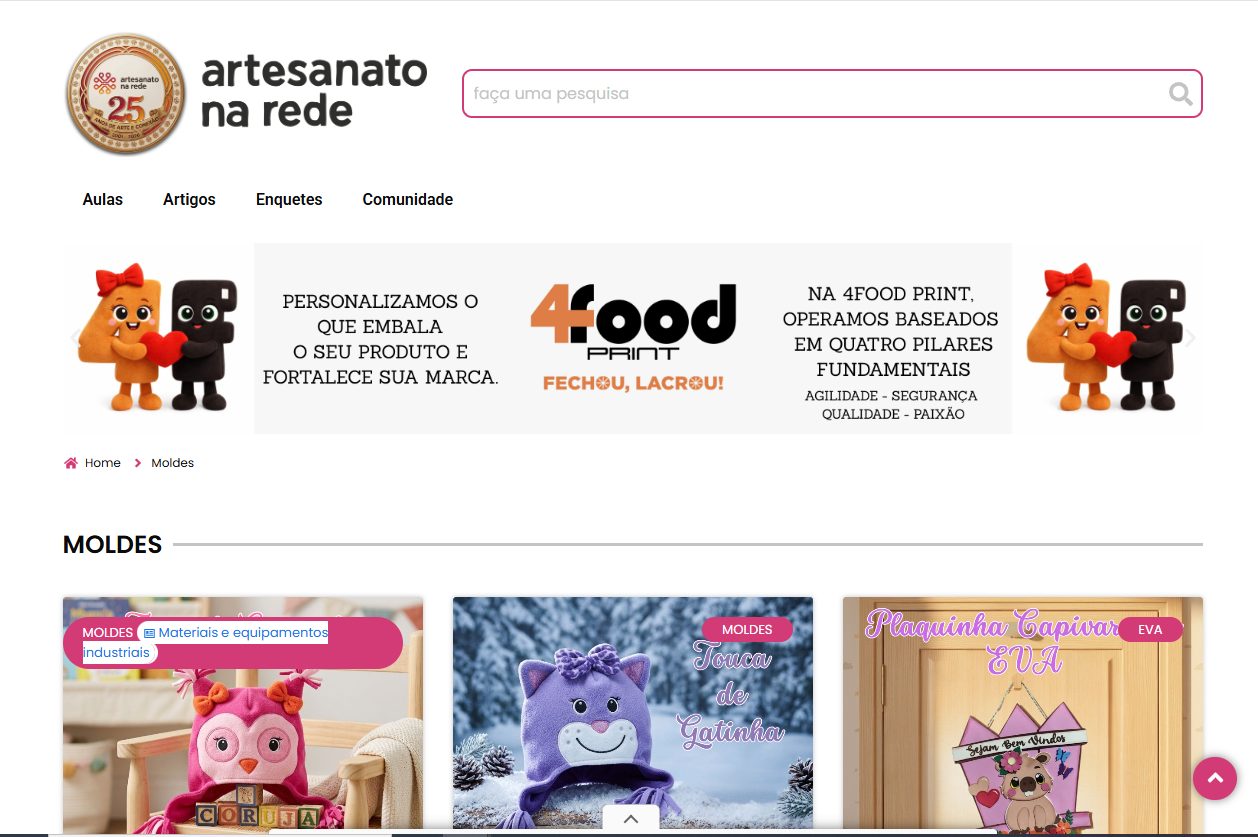 Artesanato na Rede