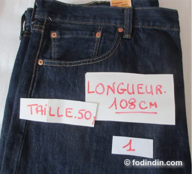 JEAN 501 LEWIS NEUF