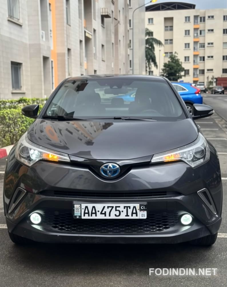 Toyota C-HR 2017 Noir Mat