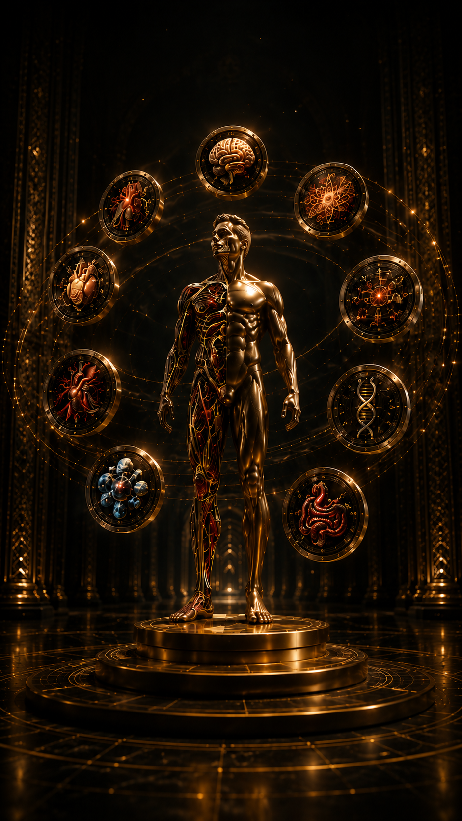 The Bio-Digital Architecture Hero Mobile Background